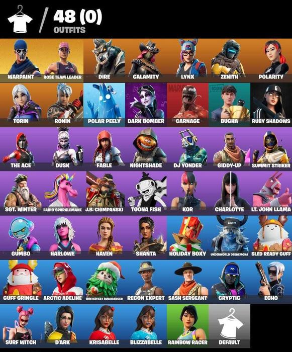 Продаю аккаунт в ФОРТНАЙТ