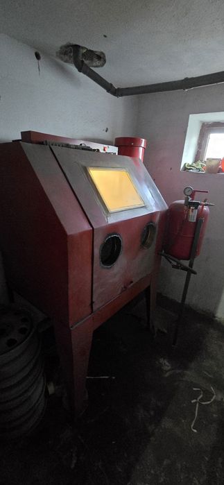 Cabină de sablat