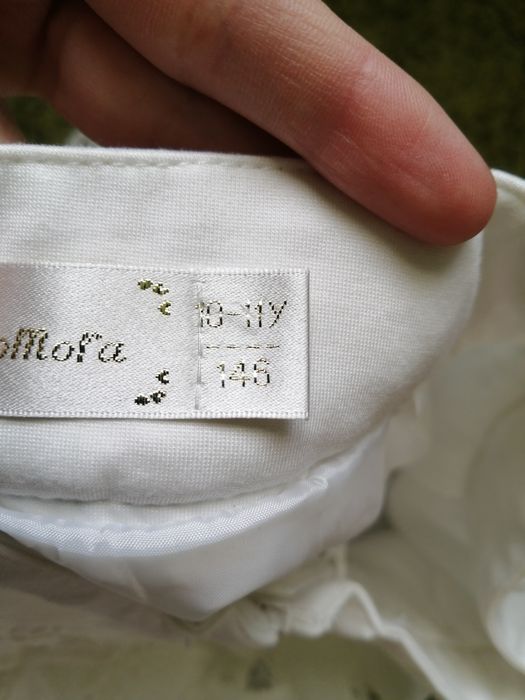 Кружевная детская юбка