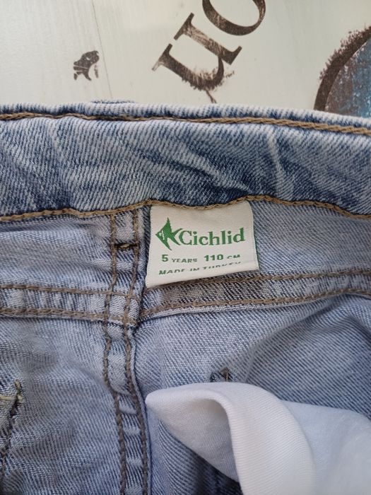 Дънки за момиче 110 см