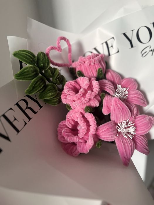 Buchet de flori handmade