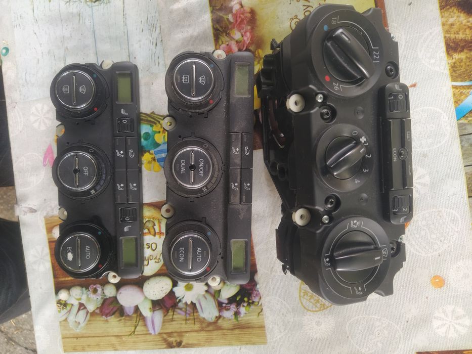 Panou Clima încălzire scaune Vw Touran Golf 5 Passat B6 Octavia 2