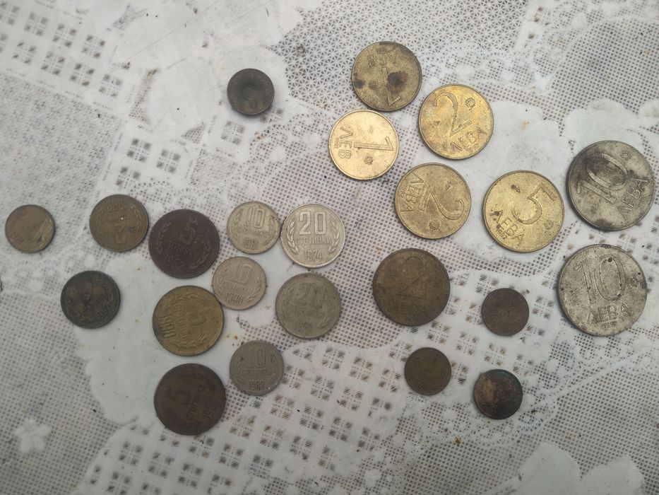 Стари монети от 10 Ст.