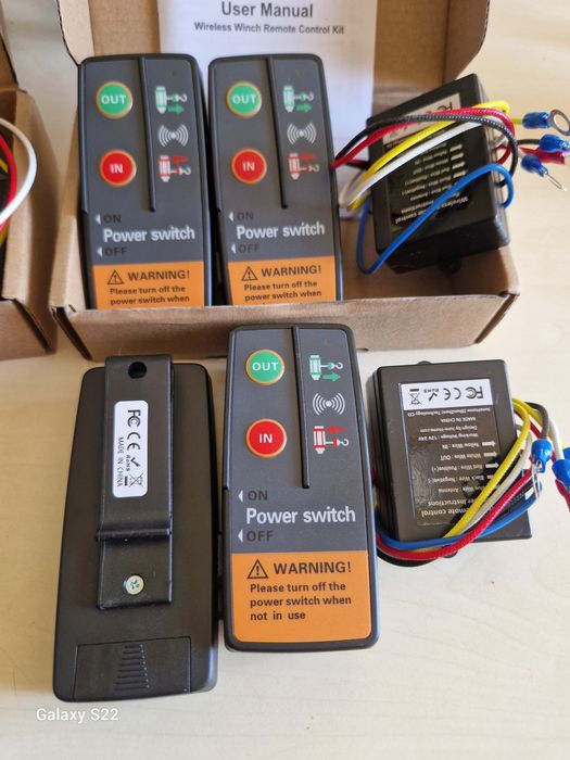 Telecomanda troliu fara fir Wireless 12v 24v