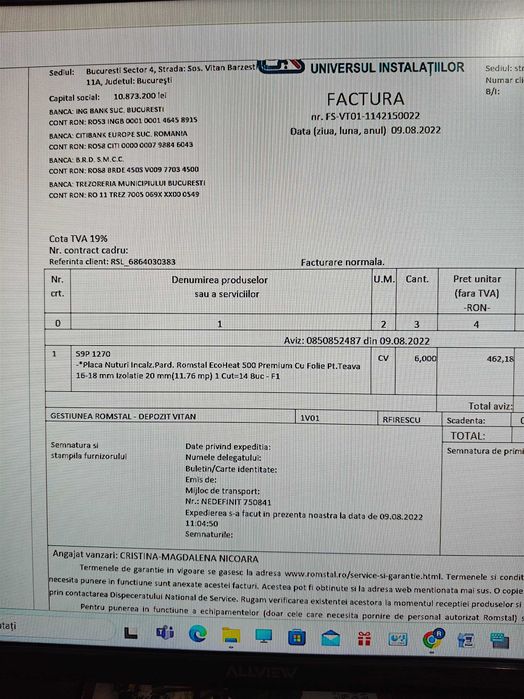 placa nuturi pardoseală