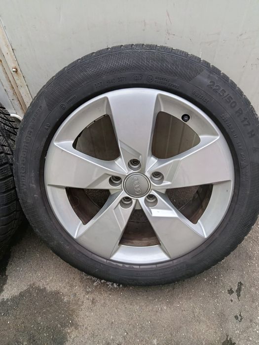 Jante audi, vw, Skoda 5x112 17 , iarna 225 50 17,dot 2017