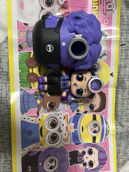 кукла лол миньон