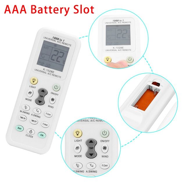 Telecomanda universala pentru aer condiționat