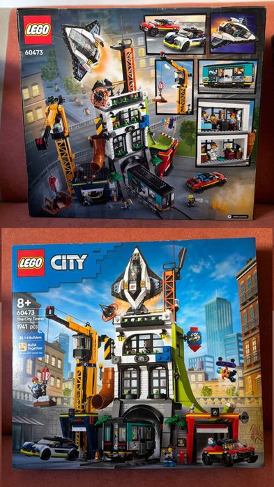 LEGO City – Turnul din City piese- Sigilat-1941 Piese-Retras din productie -Sigilat-