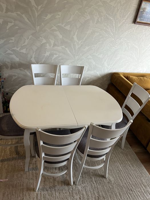 Кухненска маса със 6 стола