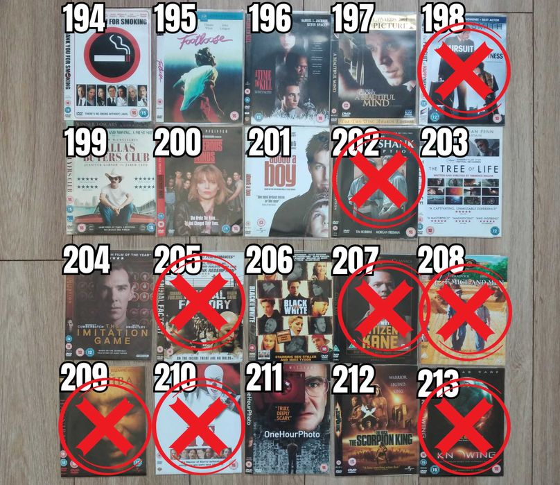 Екшън Филми DVD's Оригинални Дискове на Английски Език 5 лв/бр Movie