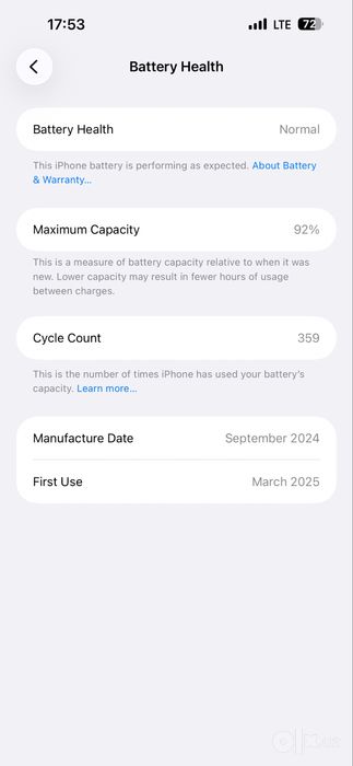 Iphone 16 plus 128gb