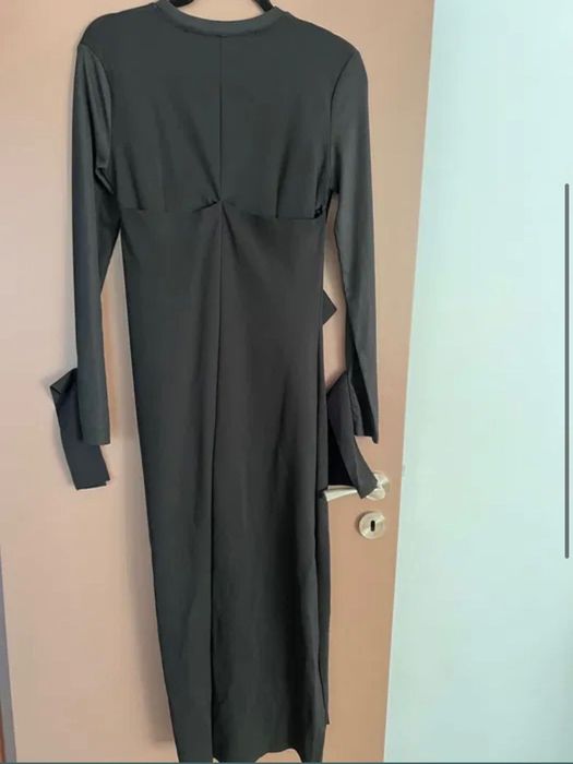 Черна рокля off-white