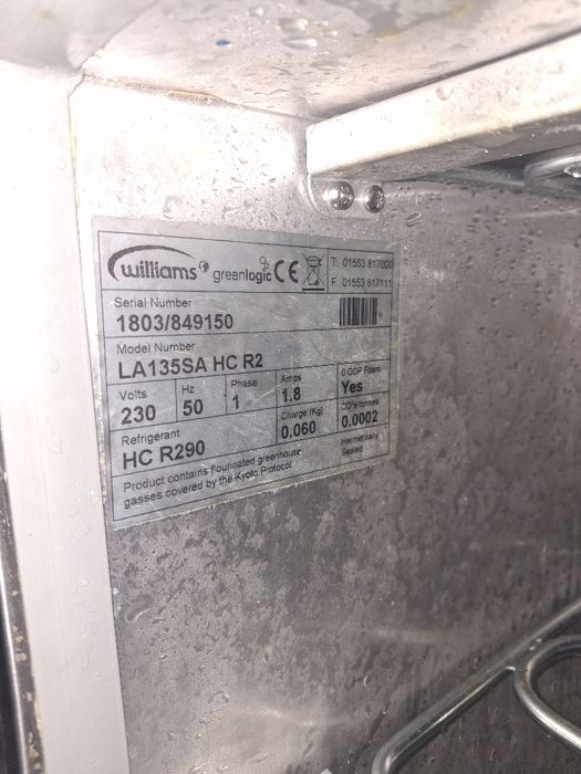 Фризер професионален подплотов WILLIAMS