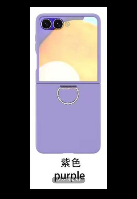 Samsung Z FLIP 6 7 FE 7 - Husa Hard Case Inel Sustinere Folie Silicon
