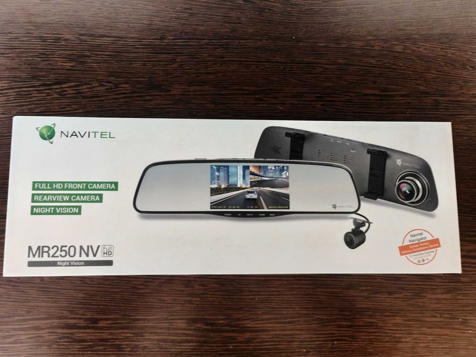 Camera Auto DVR Navitel MR250NV cu Night Vision, nouă, la cutie