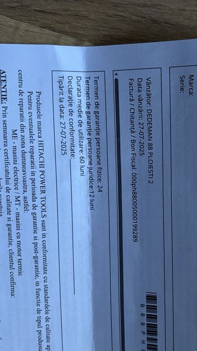 Masina de gaurit si insurubat cu percutie Hikoki