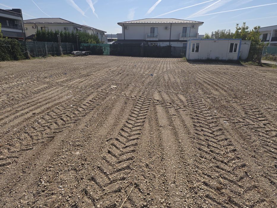 Teren de inchiriat in Otopeni ,acces DN1,Centura București, parcare mașini,Rent-a-car,spatii logistice.