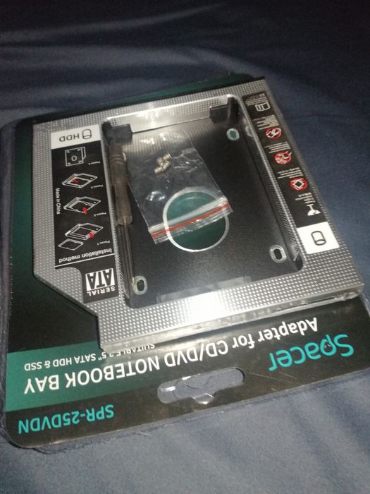 Adaptor HDD in loc de DVD/CD pt laptop