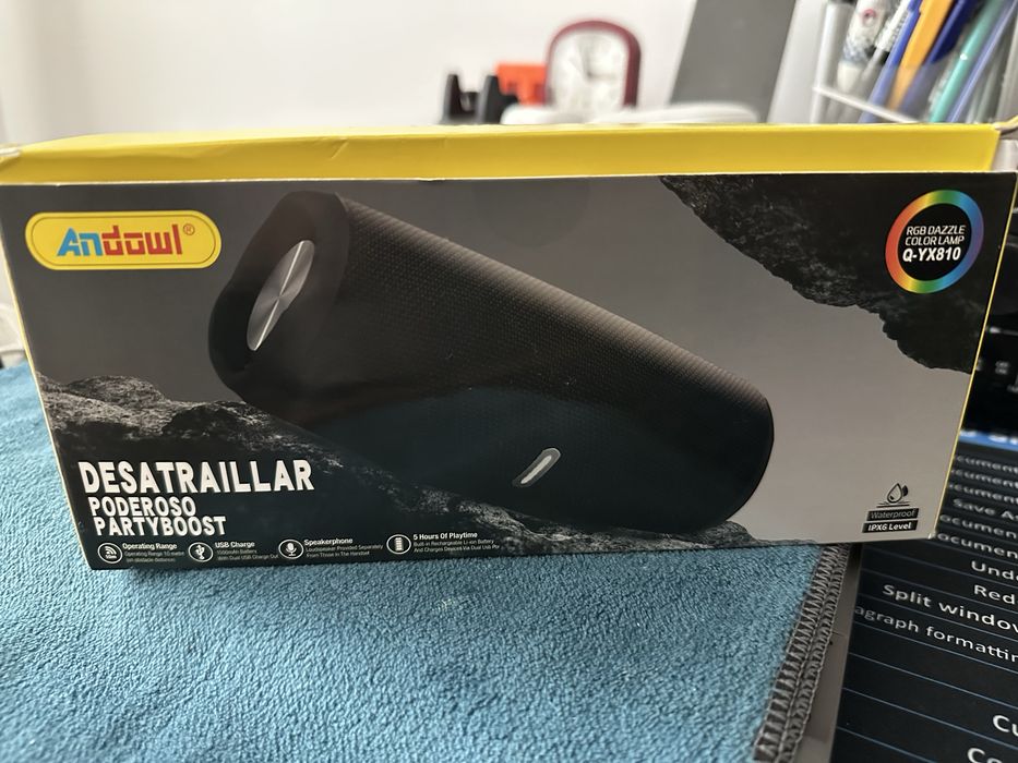 Vand boxa portabila cu bluetooth Q YX810 ANDOWL