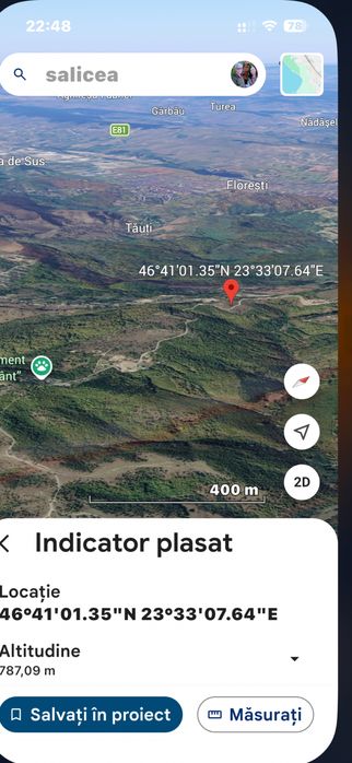 Vind teren ,la pretul cel mai bun oferit  front 30-40m-Evadeaza in Faget  la soare si in mijlocul naturii cu o frumoasa panorama
