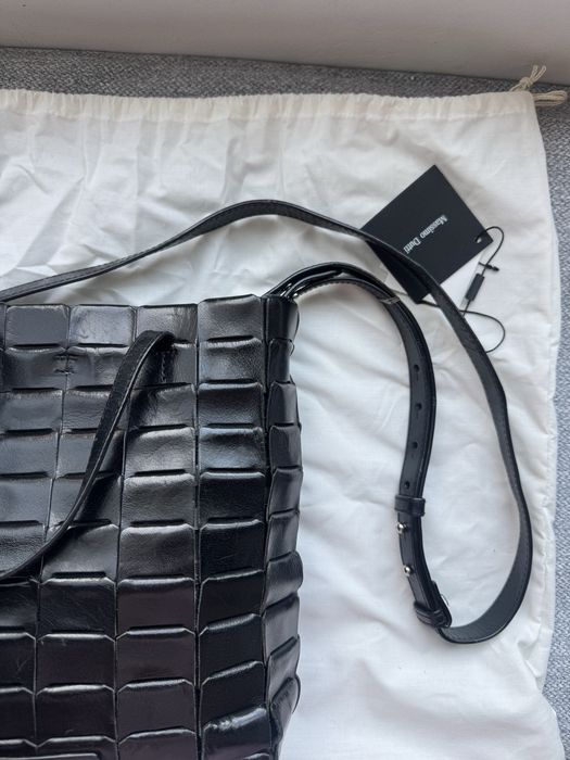 Massimo Dutti чанта естествена кожа