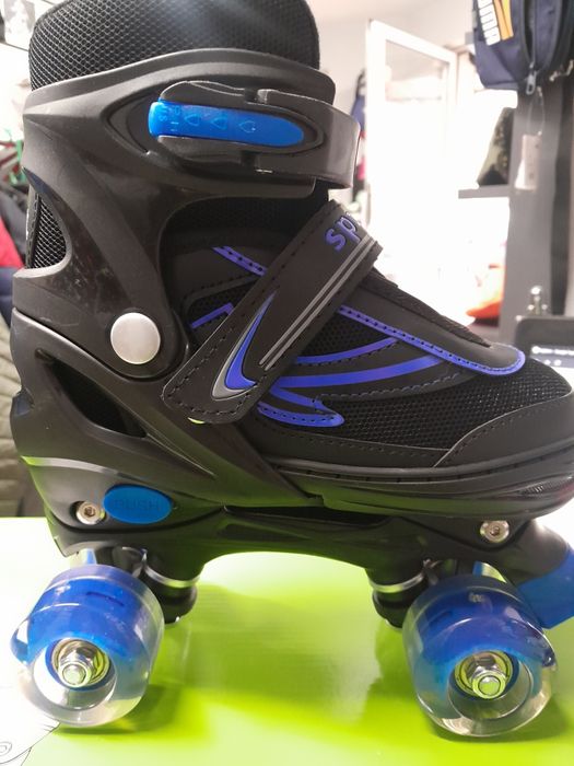 Ролкови кънки,светещи размер М-от№ 33 до № 37| 20-23 см