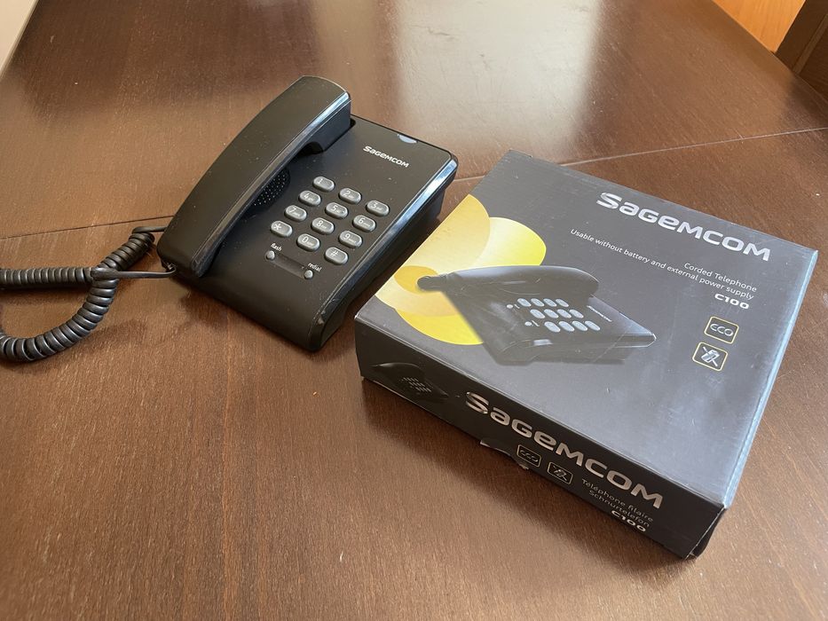Телефон стационарен SAGECOM