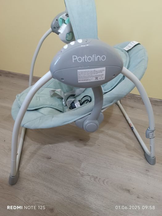 Бебешка люлка Lorelli Portofino Frosty Green STARS