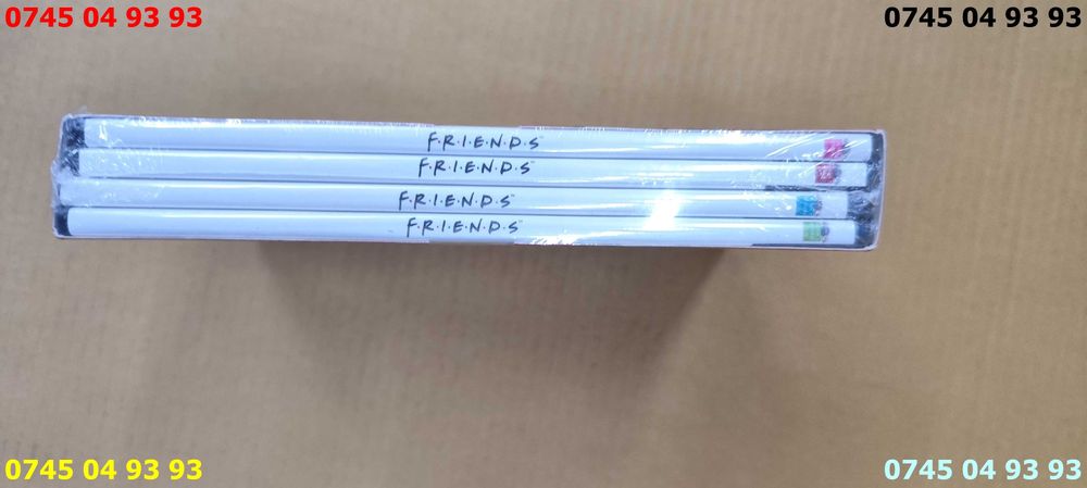 colectie FRIENDS sezonul 2 sigilate 4 dvd traduse in romana