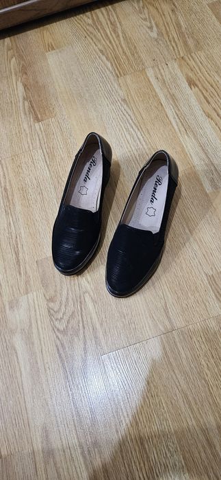 Mocasini / pantofi dama piele, Renda, 36