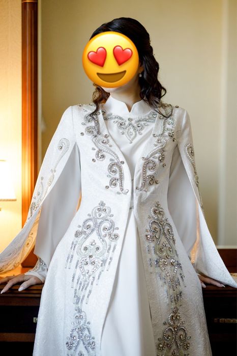 Свадебное казахское платье