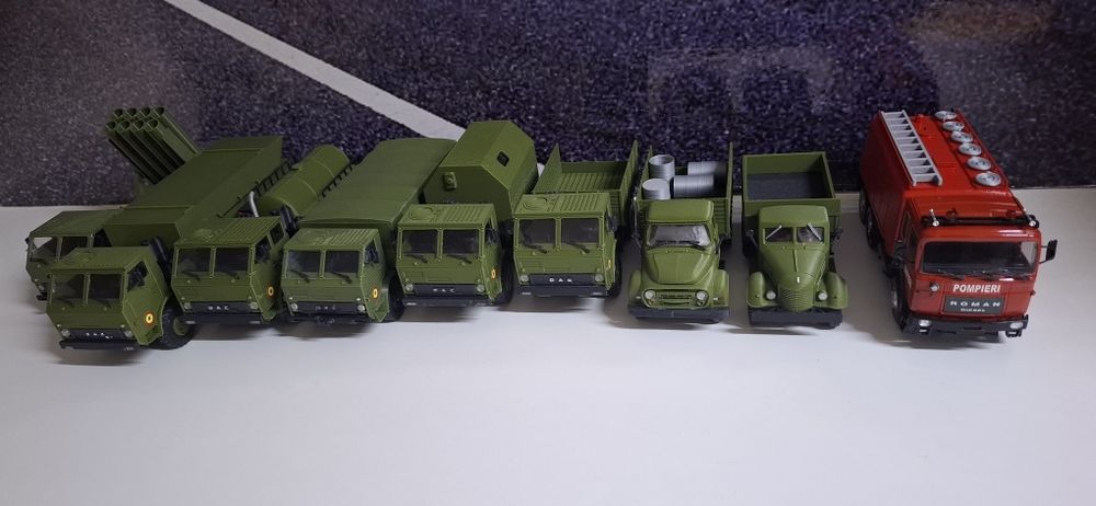 Macheta din metal Roman diesel pompieri
