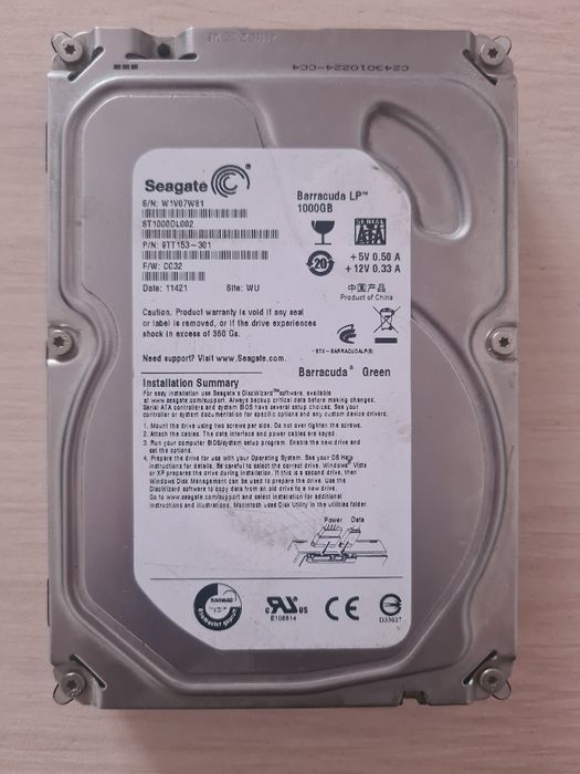 Hdd seagate barracuda