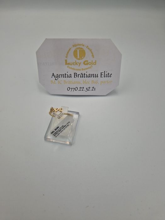 Inel Aur14 mărimea 17 1.51gr cod 25833