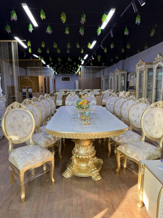 Stol-Stul Kamplekt Stul-Yonğoqdan Stol Mdf Quyma Tumna Oyo Baquvat