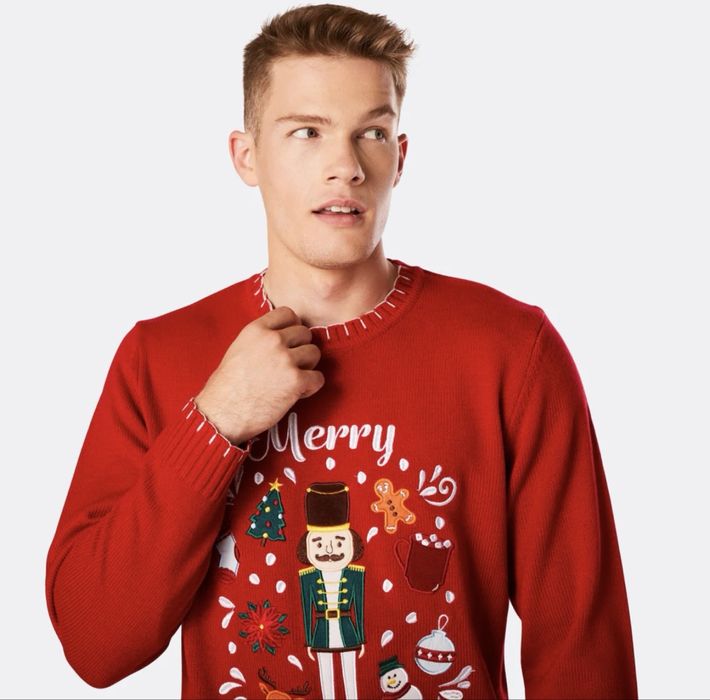 Дамски / мъжки коледен пуловер