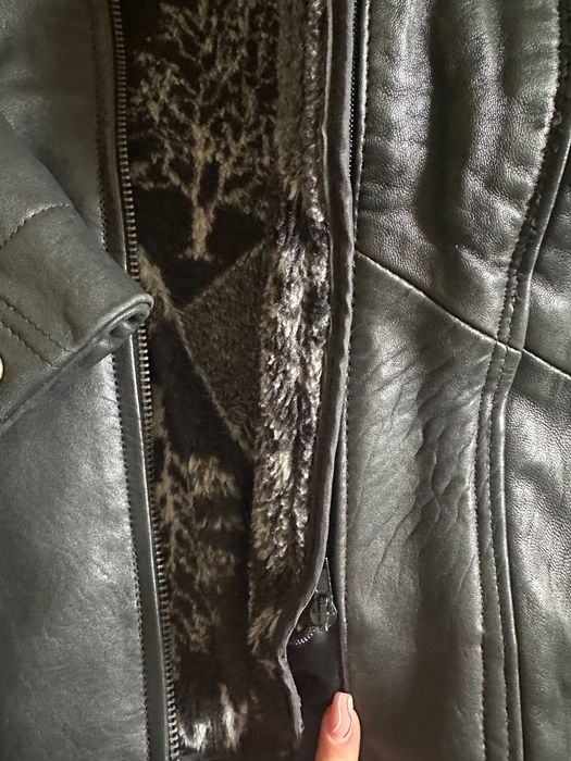 Зимно яке Oakwood естествена кожа