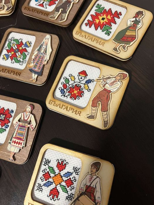 Ръчно бродирани магнити