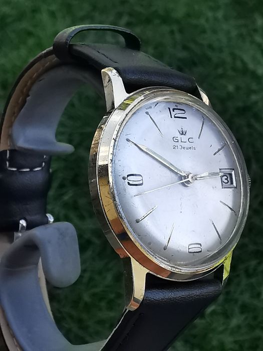 Ceas GLC Calendar -Int. Manuala-34 mm Funcționează excelent !