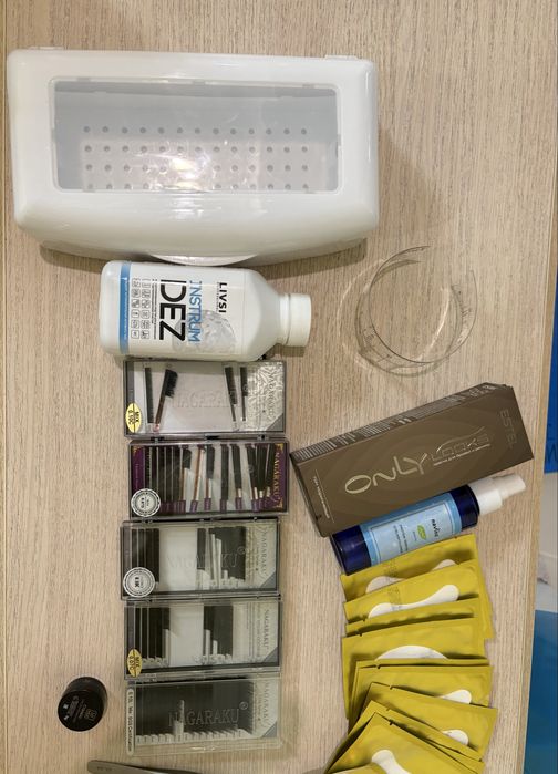 Инструменты, материалы для наращивания ресниц