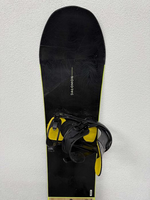 placa snowboard salomon super 8 L163cm