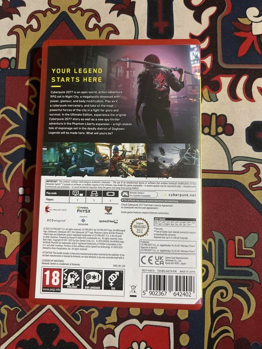 Cyberpunk 2077: Ultimate Edition — Nintendo Switch 2