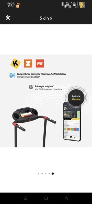 Banda alergare aparat abdomene și bicicleta recuperare