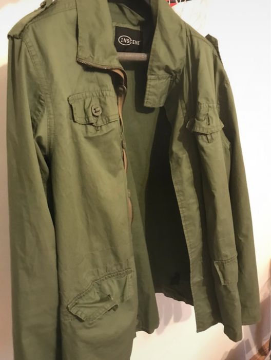 Inscene Men Jacket Green - XL - geaca barbati XL verde