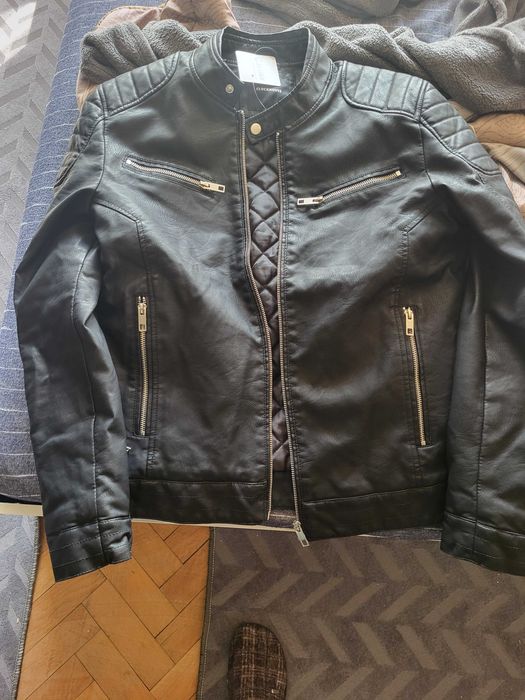 Мъжко яке еко кожа