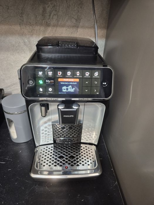 Philips Latte Go negru argintiu