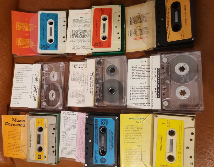 Casete Audio Vechi Electrecord  Originale  de Colectie