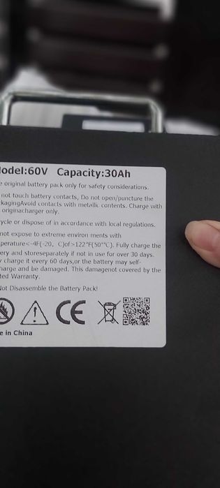 Ofertă!!Baterie scuter 60V 30AH City Coco