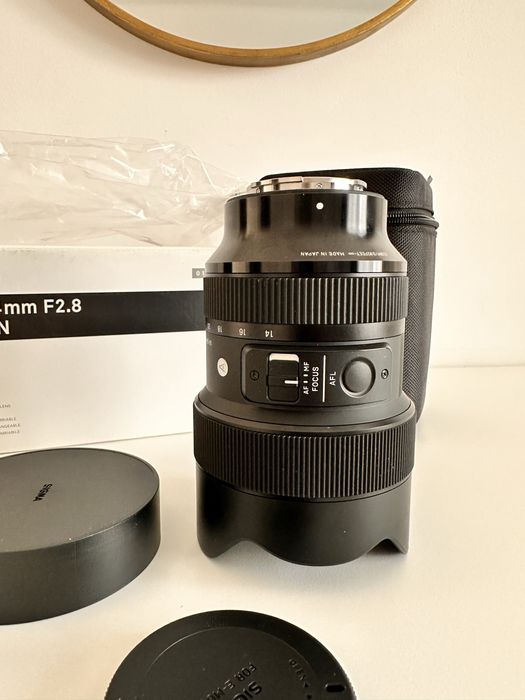 Sigma 14-24mm, f 2.8 montura Sony